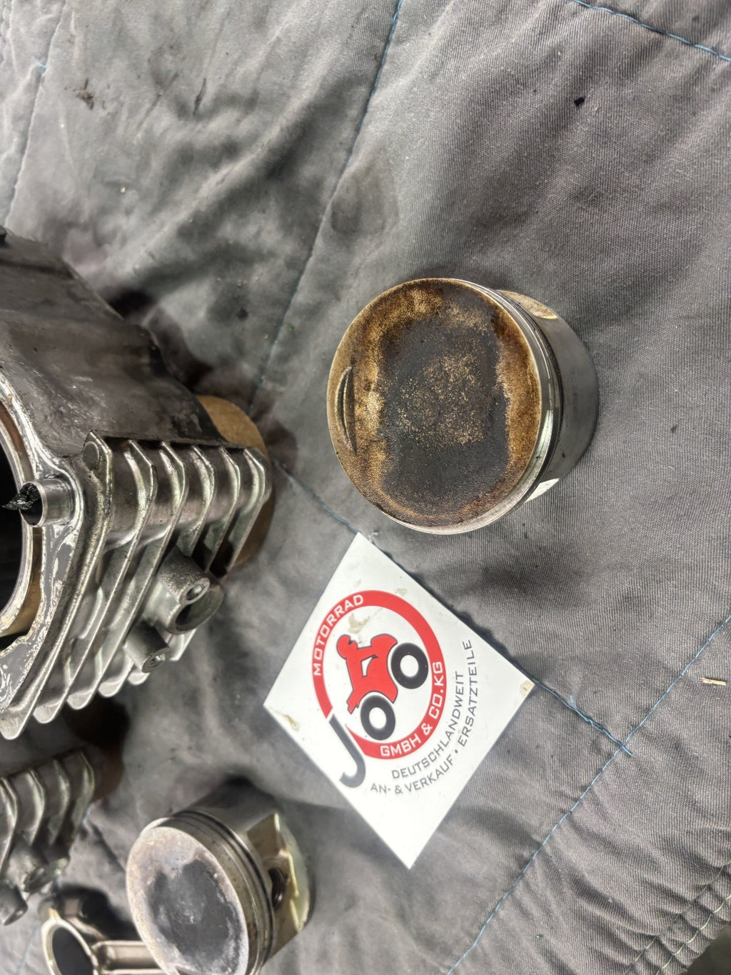 Honda Transalp XL 600 V PD06 Motor Engine Zylinder Cylinder Head Pleuel