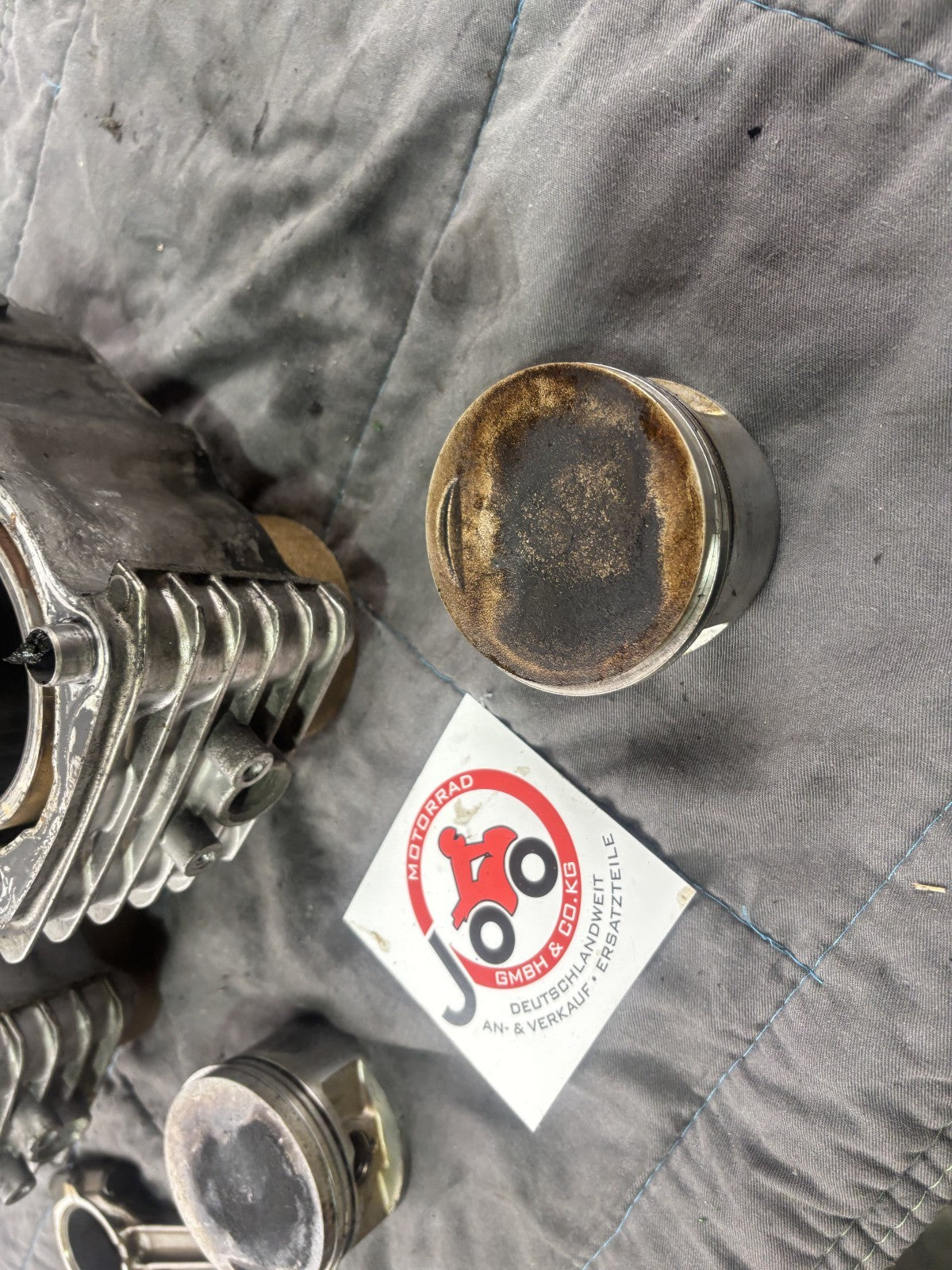 Honda Transalp XL 600 V PD06 Motor Engine Zylinder Cylinder Head Pleuel