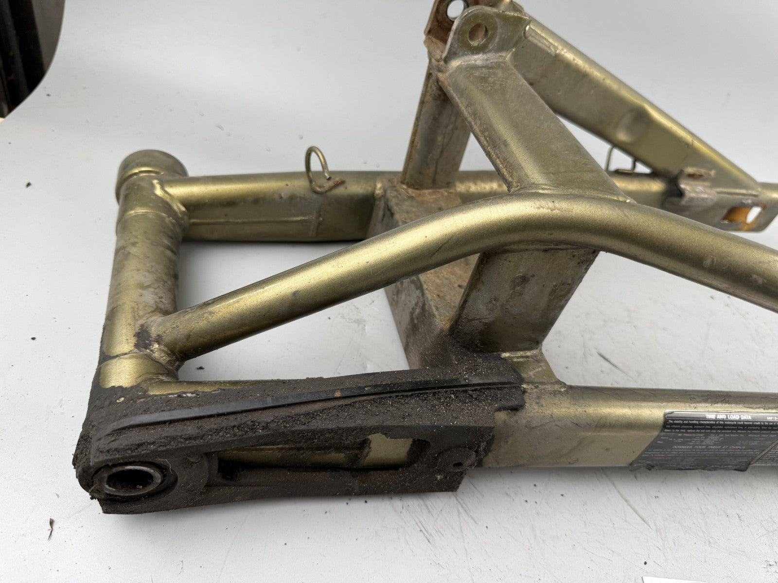 Kawasaki ER6F EX650A Schwinge Swingarm Swing Aufhängung Antrieb
