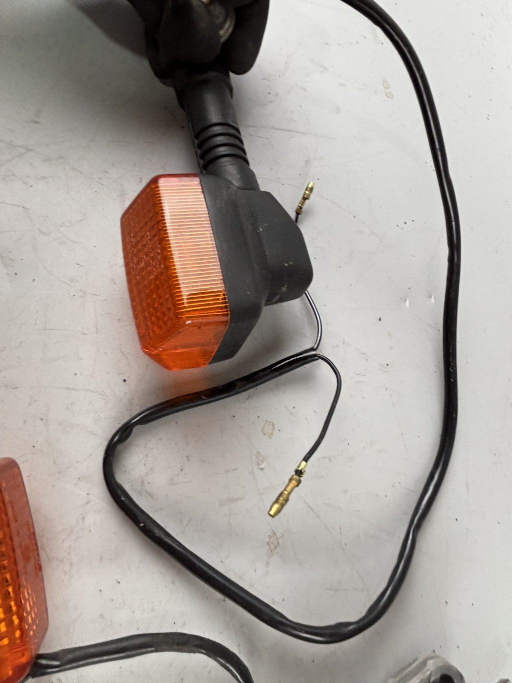 Honda CBX 650 E RC13 Blinkerset Blinkerpaar Signal Turn vorne hinten Halter