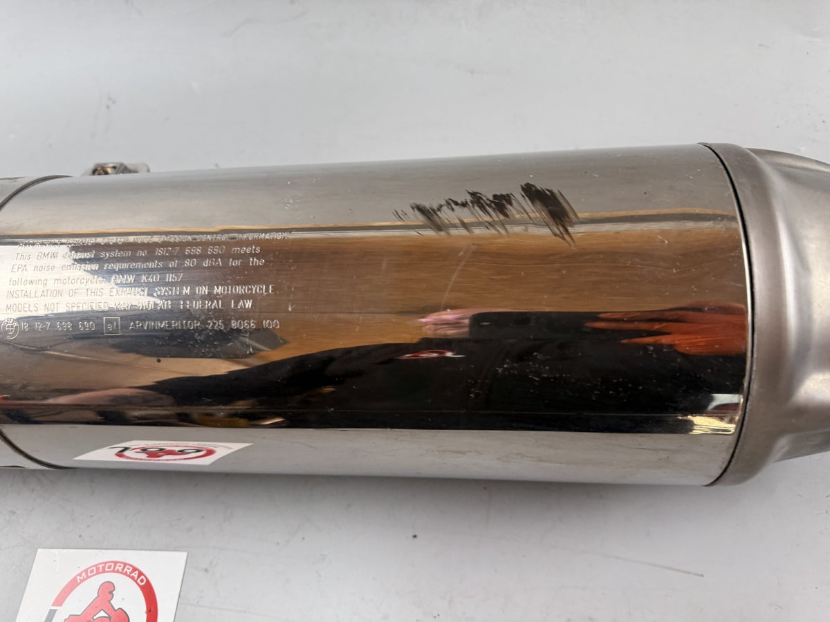 BMW K 1200 S K40 Auspuff Exhaust Endtopf Schalldämpfer