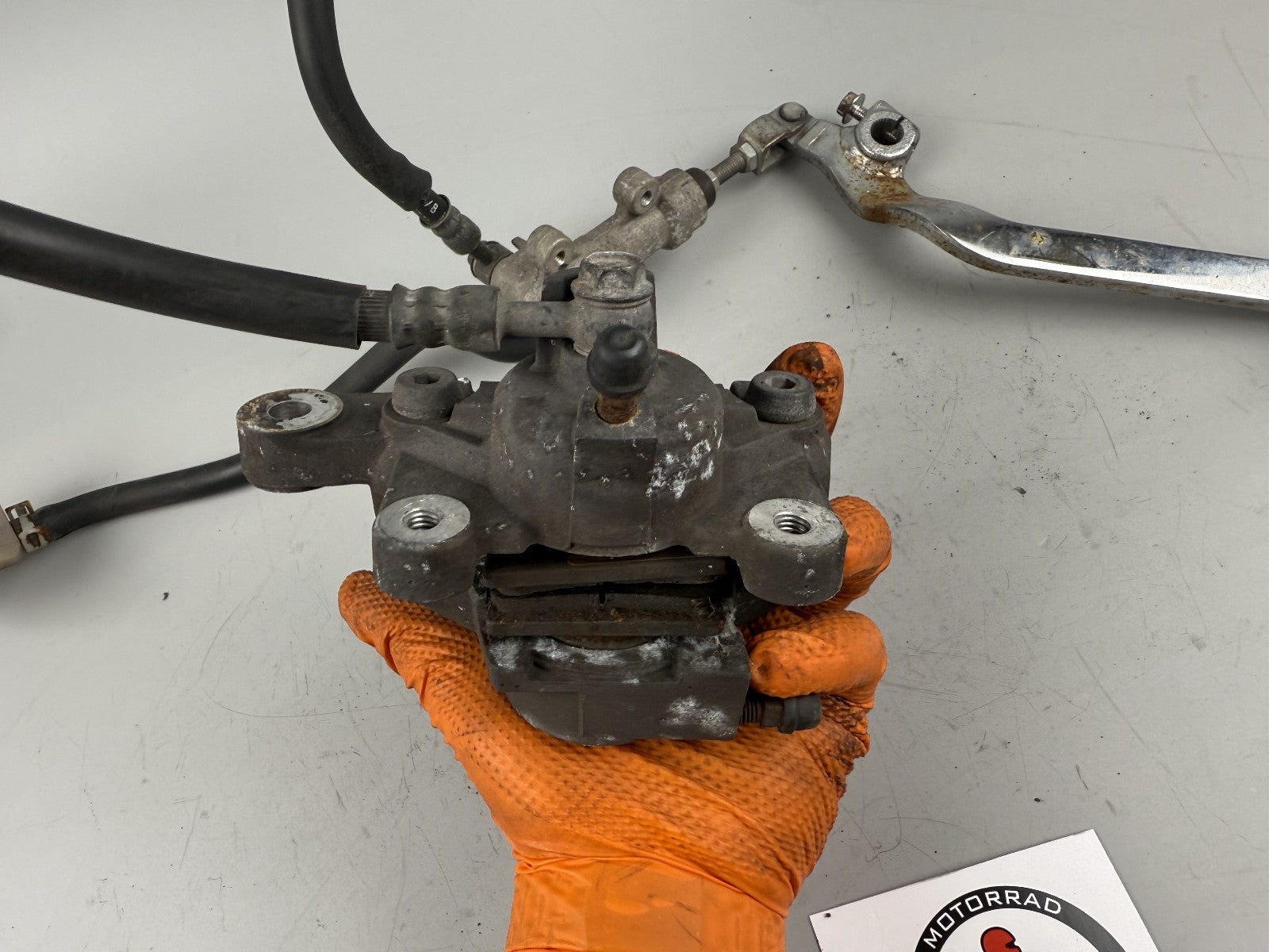 Suzuki GSX750 AE Inazuma Bremse Bremsanlage Brake Sattel Pumpe