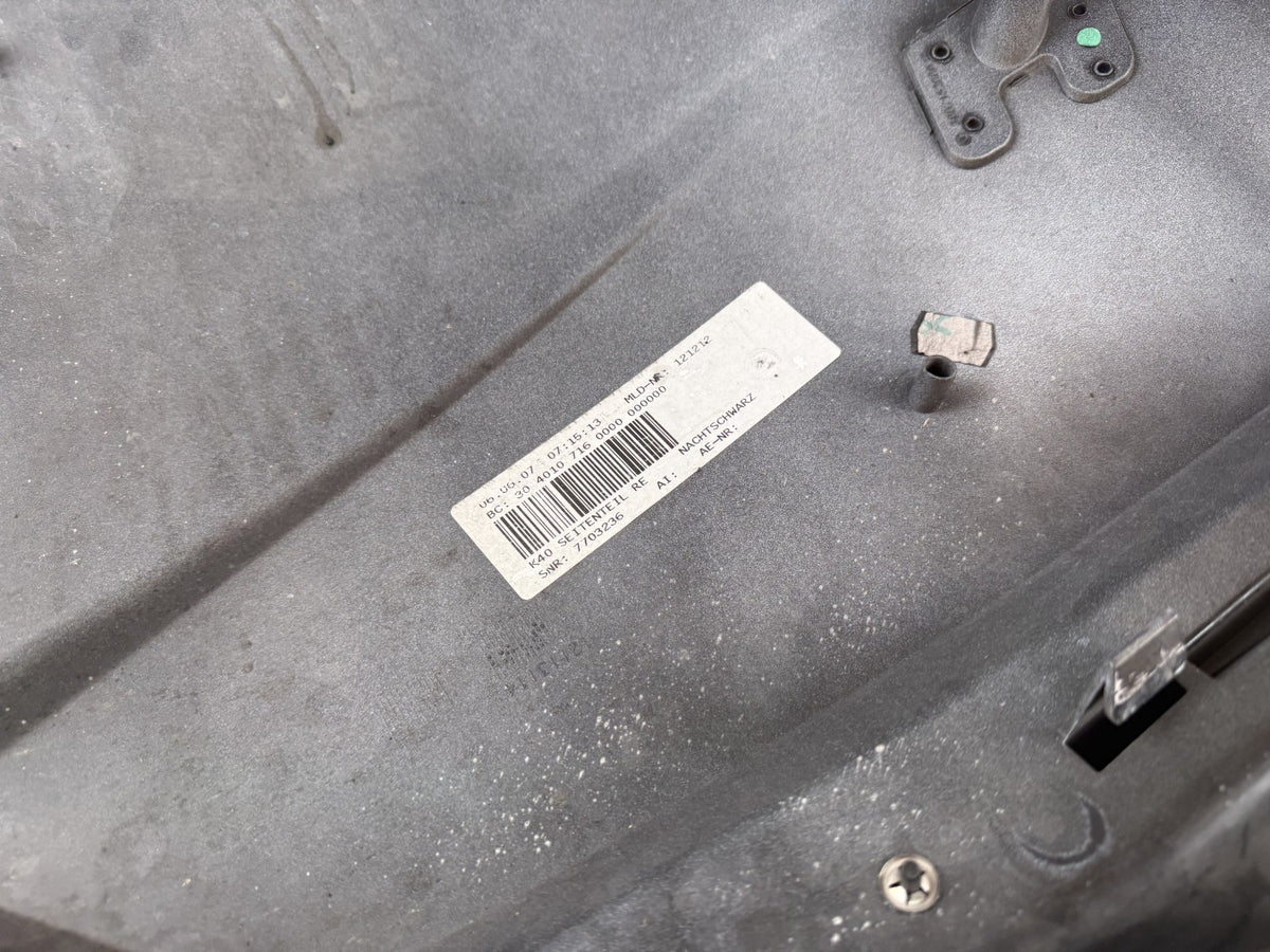 BMW K 1200 S K40 Seitenverkleidung Sidecover Seitenteil Abdeckung rechts right