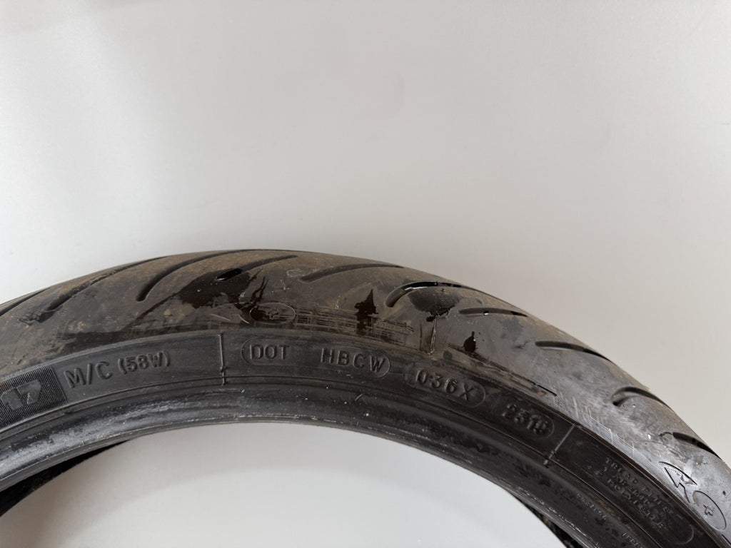Motorrad Reifen Wheel 120/70 ZR17 Michelin Pilot power 3 DOT 23/2019 3,8mm