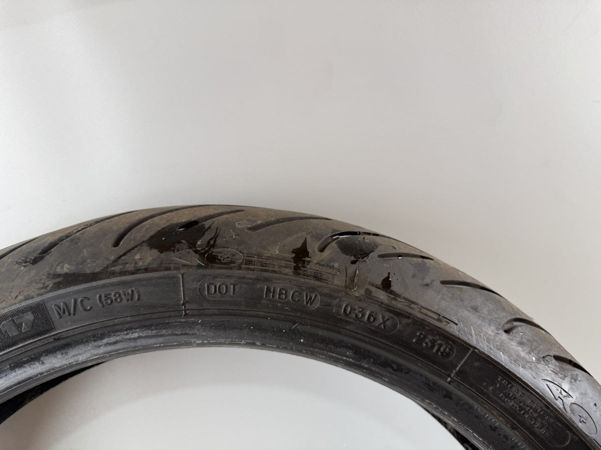 Motorrad Reifen Wheel 120/70 ZR17 Michelin Pilot power 3 DOT 23/2019 3,8mm