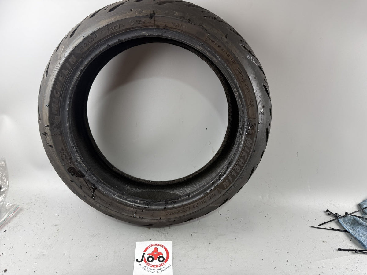 Motorrad Reifen Wheel 190/50 ZR17 Michelin Road 5 DOT 42/2023 6,35mm