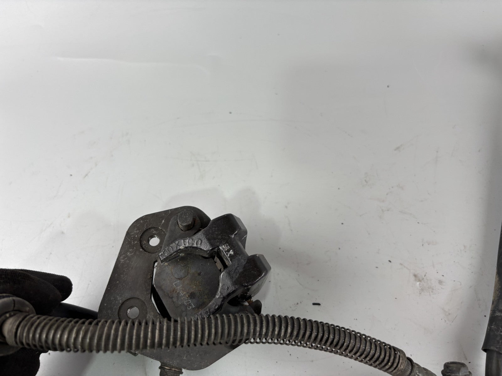 Kawasaki EX500D GPZ500S Bremsanlage Brake Bremse Sattel Pumpe hinten back