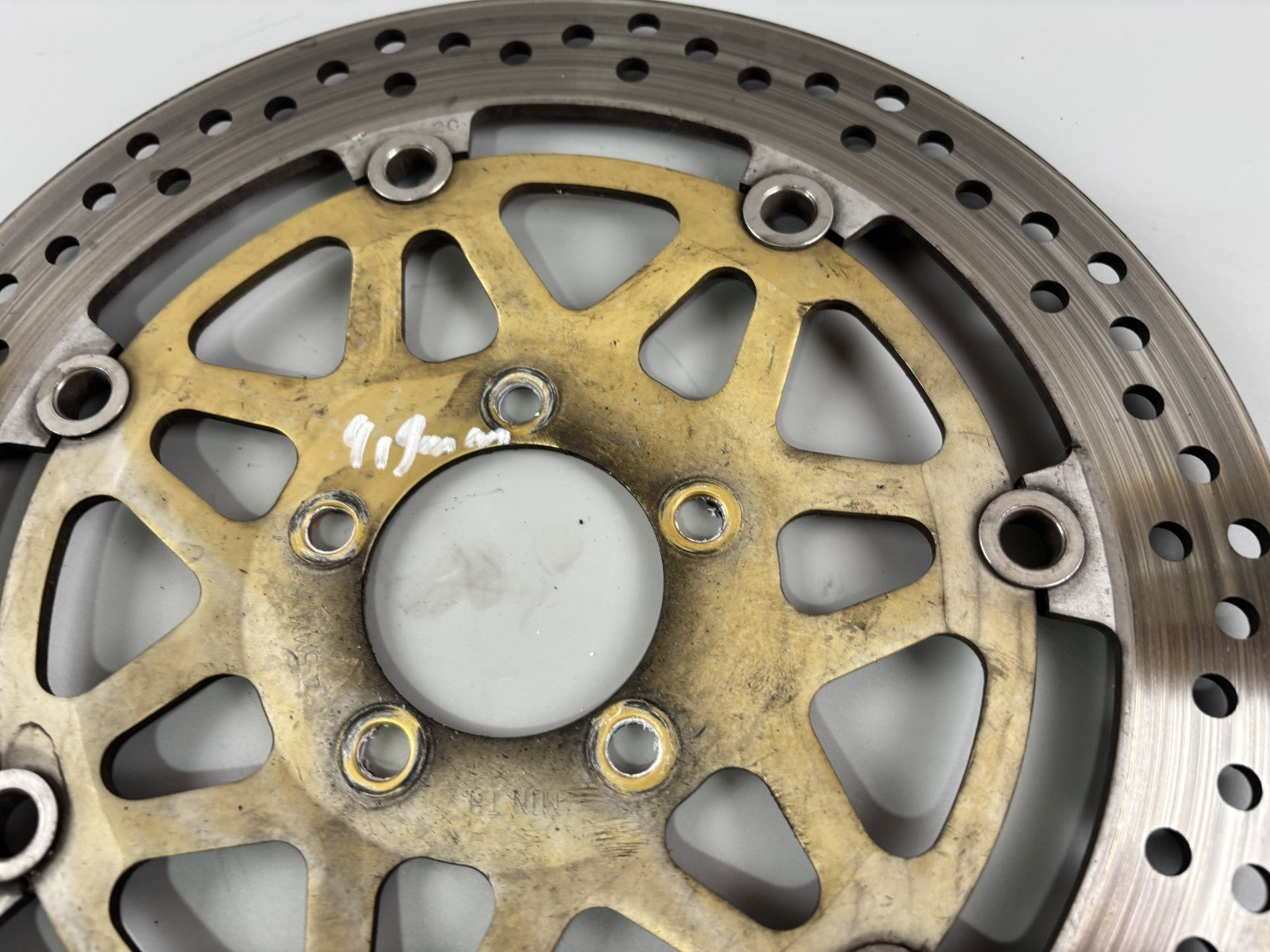 Kawasaki ZX6R ZX636 A 2002 Bremsscheibe Bremsscheiben Brakedisc vorne 4,85 4,9mm