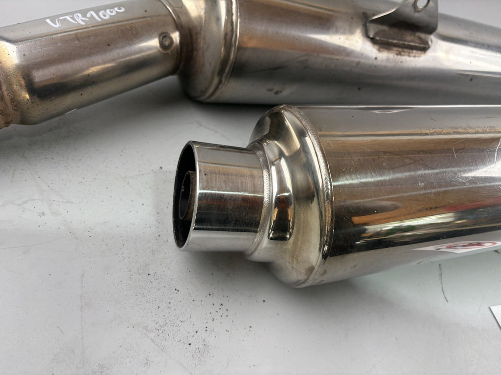 Honda VTR1000 F SC36 Firestorm Auspuff Exhaust Endtopf Schalldämpfer