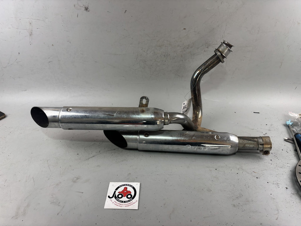 Yamaha XV700 Virago 56E Auspuffanlage Exhaust Endtopf Schalldämpfer