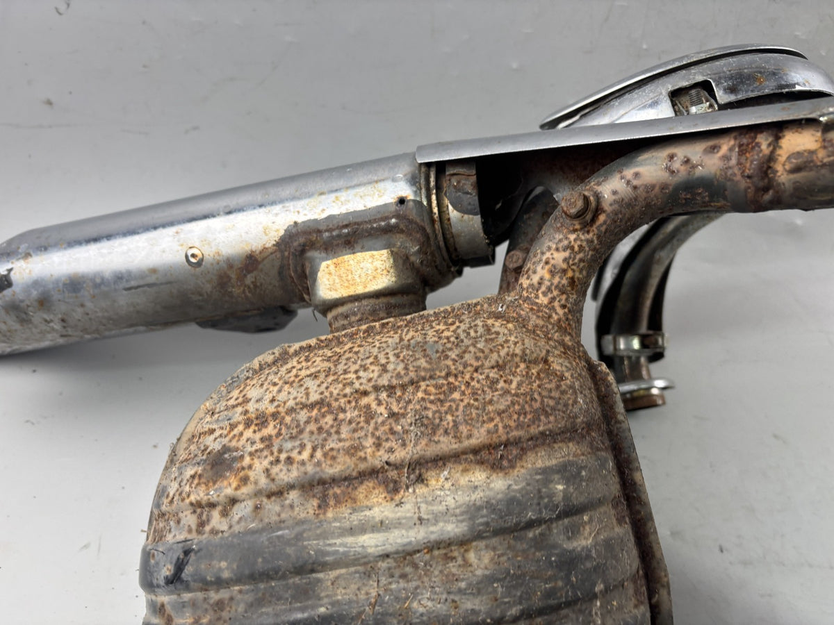 Yamaha XV535 3BR 2YL Virago Auspuff Exaust Auspuffanlage Krümmer Downpipe