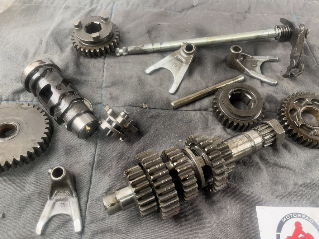 Yamaha XV535 3BR 2YL Getriebe Schaltwalze Schaltklauen Gearbox Motor Engine