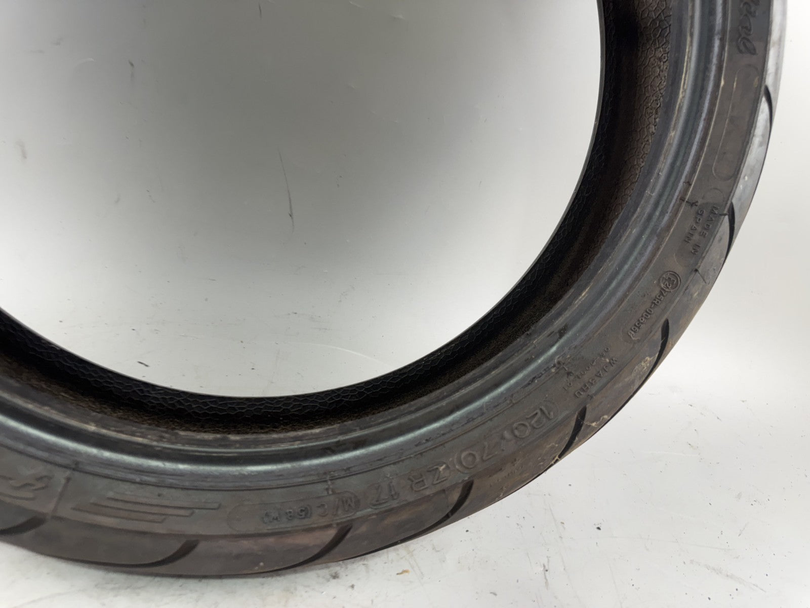 Motorrad Reifen Wheel 120/70 ZR17 Michelin Pilot 44/2020 DOT 3mm