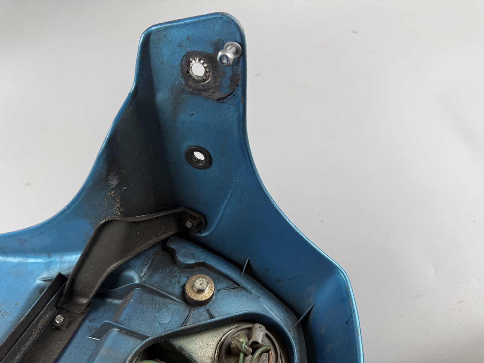 Honda CX500 Heckverkleidung Kotflügel Mitte Rücklicht Fender Kennzeichenhalter