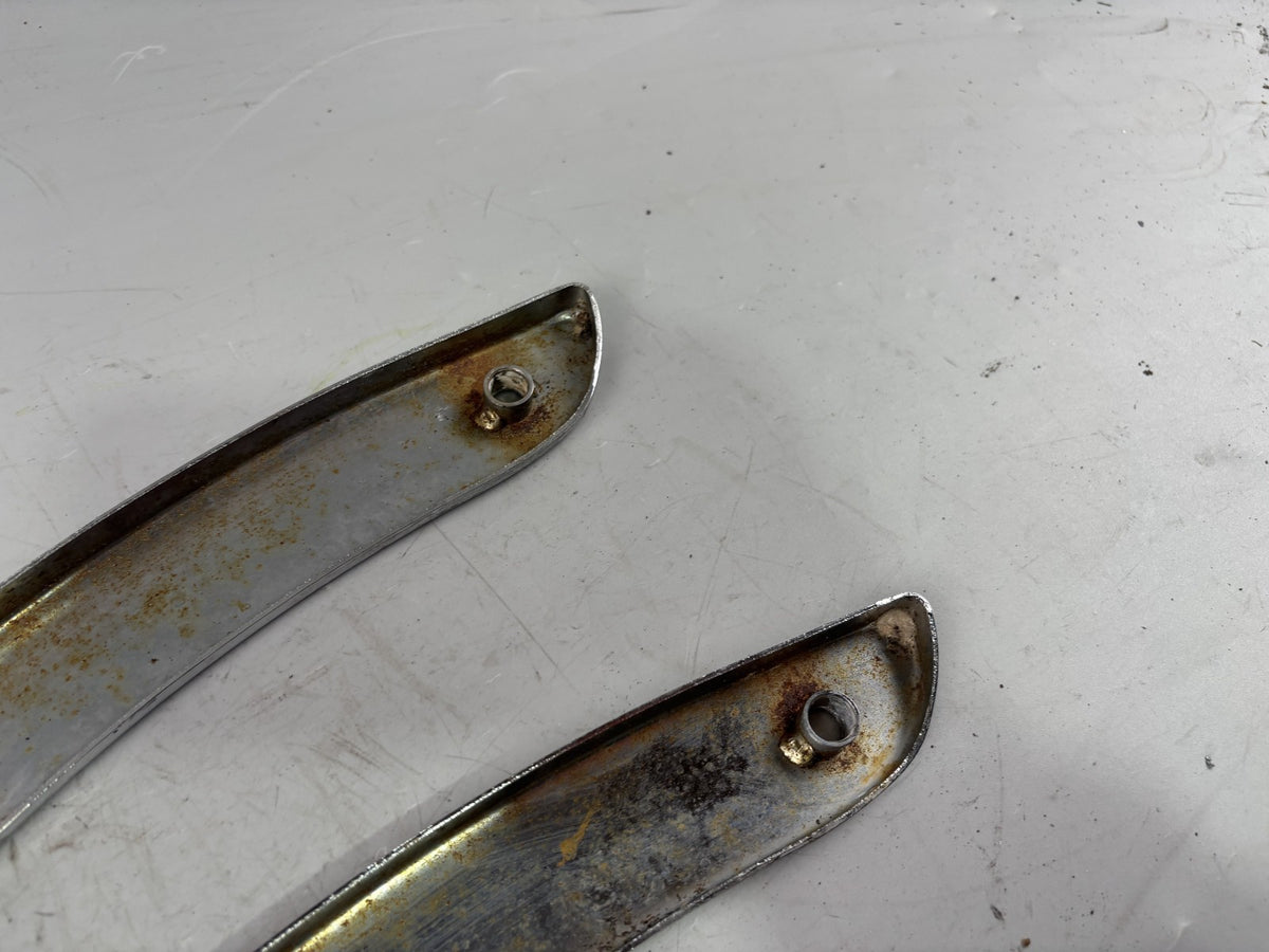 Kawasaki EL250 252 Eliminator Chromeabdeckung Cover Deckel Seitendeckel