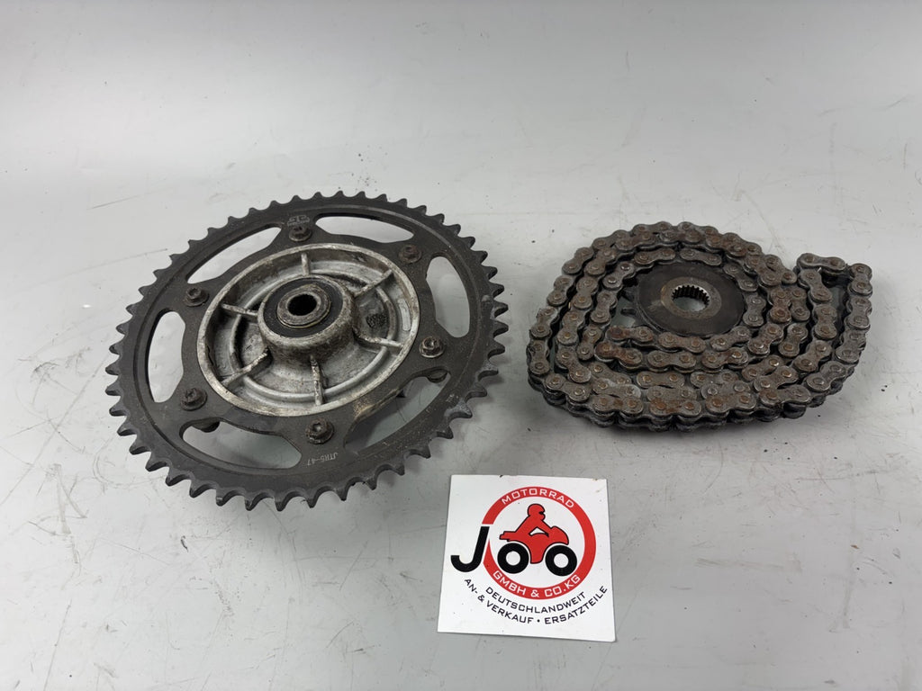 BMW F650 169 Kettensatz Kettenkit Chain Ritzel Kettenrad kettenradträger