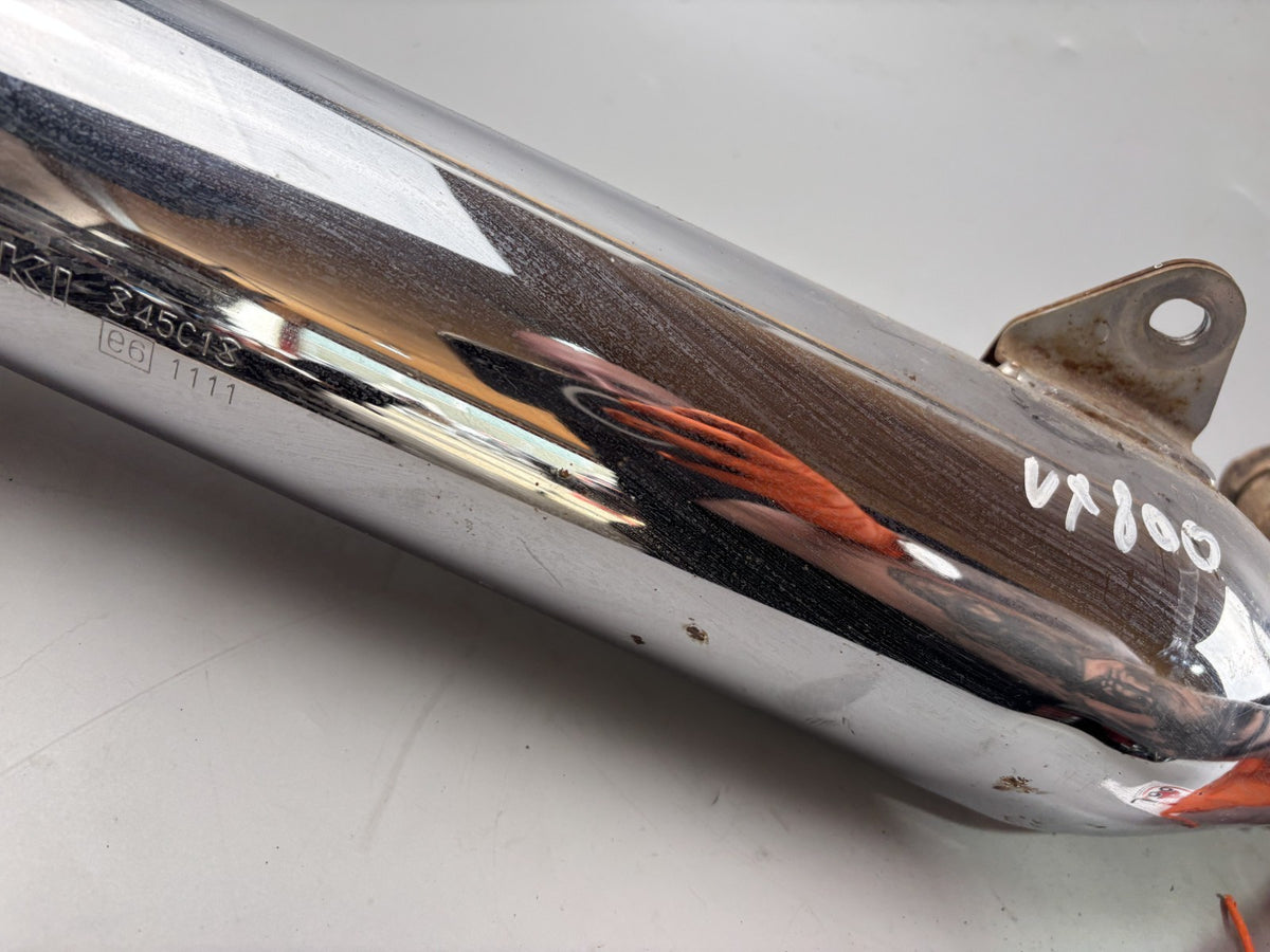 Suzuki VX 800 VS51B Auspuffanlage Auspuff Krümmer Exhaust Downpipe links left
