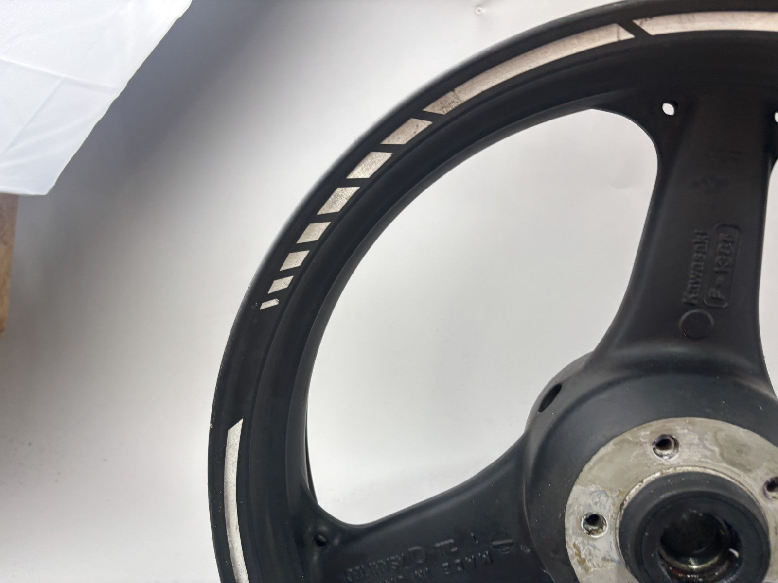 Kawasaki ZX6R ZX636 A 2002 Vorderradfelge Felge Rim Rad vorne front Reifen Rad