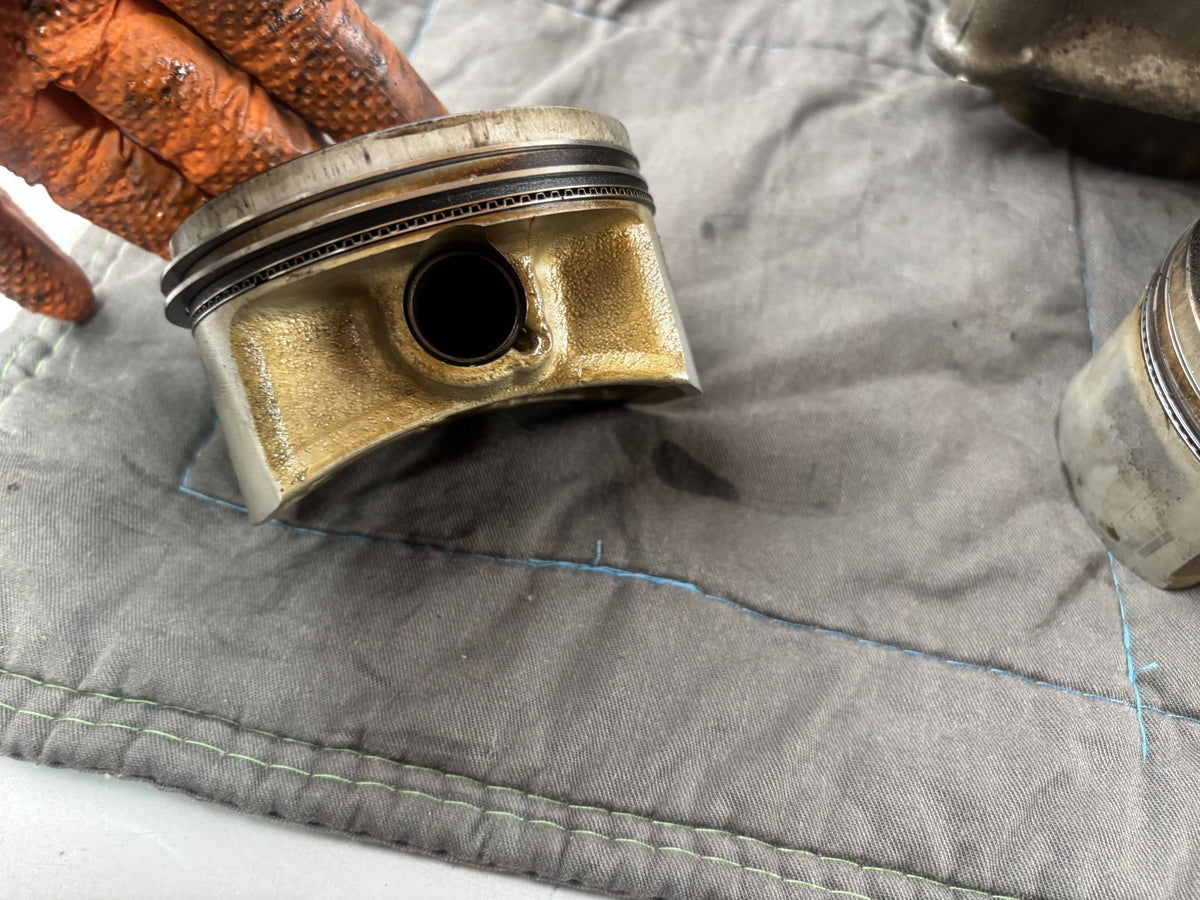 Yamaha TDM 850 3VD Zylinder Cylinder Motor Engine Head Kolben