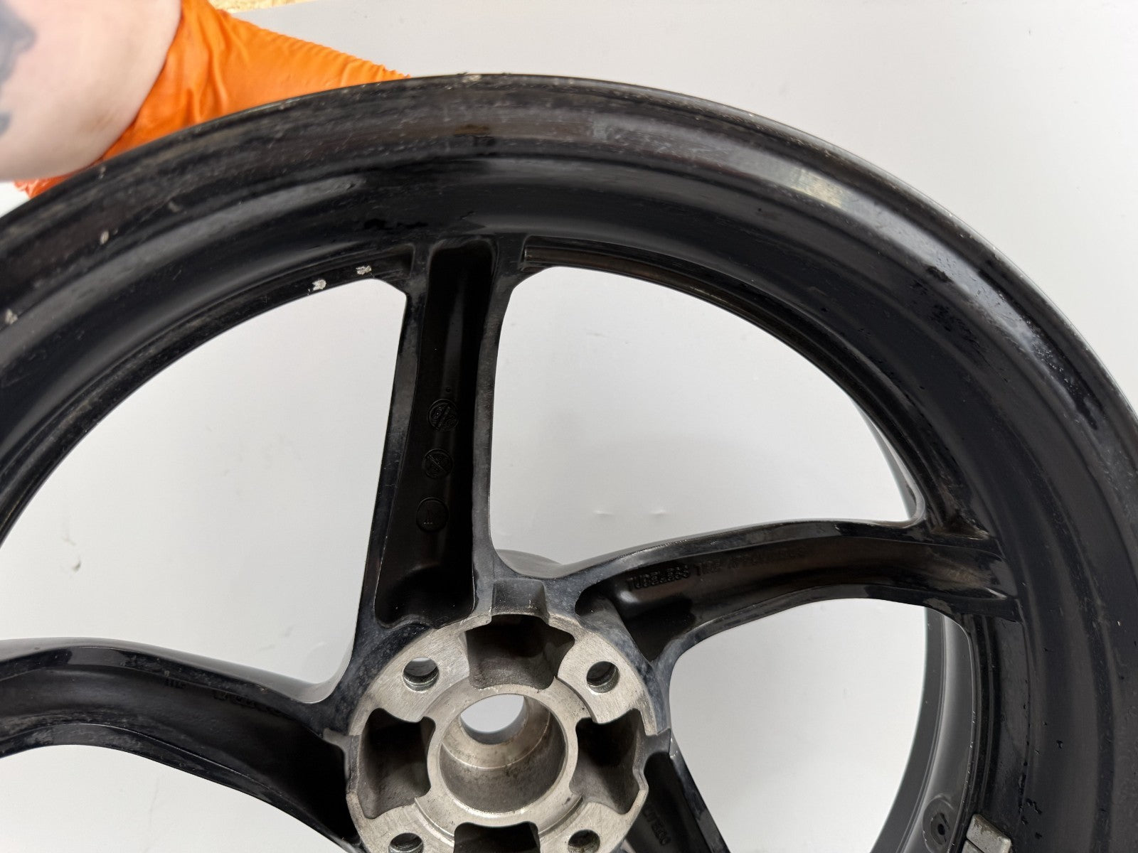 Honda VFR750 F Rc36/1 Hinterradfelge Rim back hinten Rad