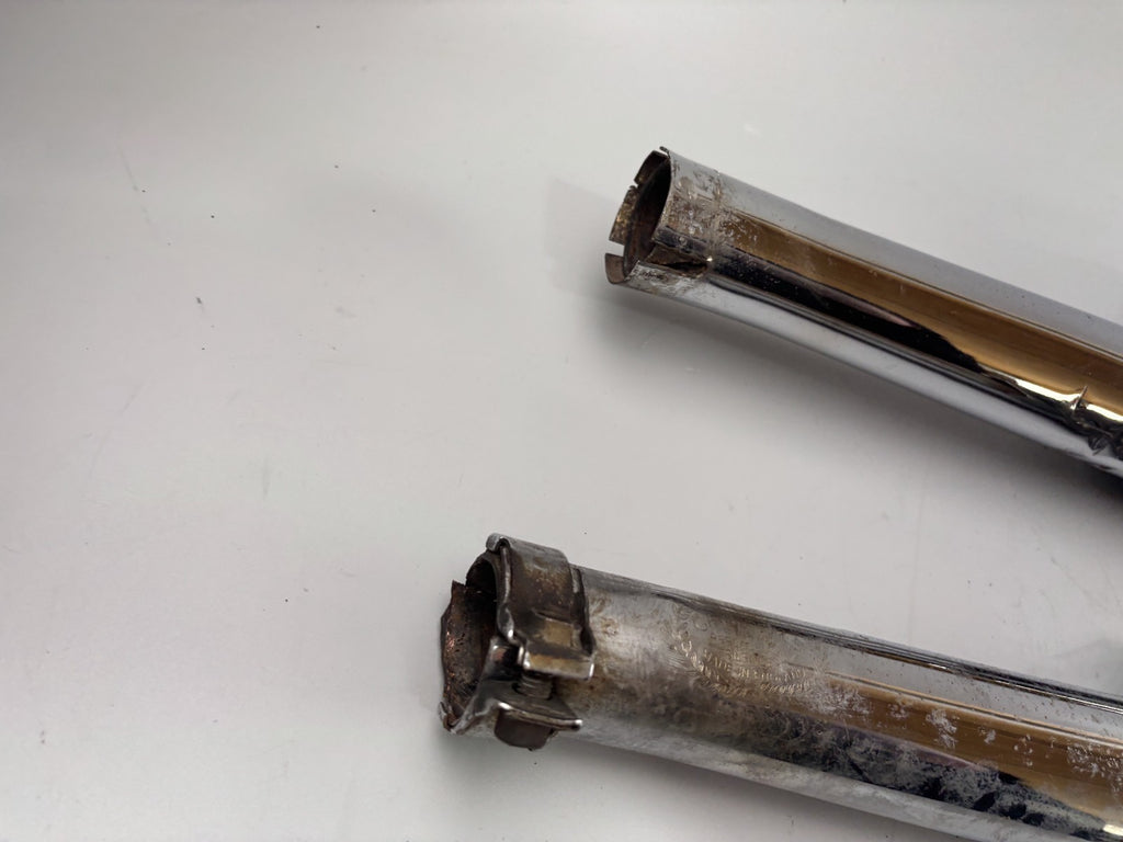 Yamaha XS400 2A2 Auspuff Endtopf Schalldämpfer Exhaust