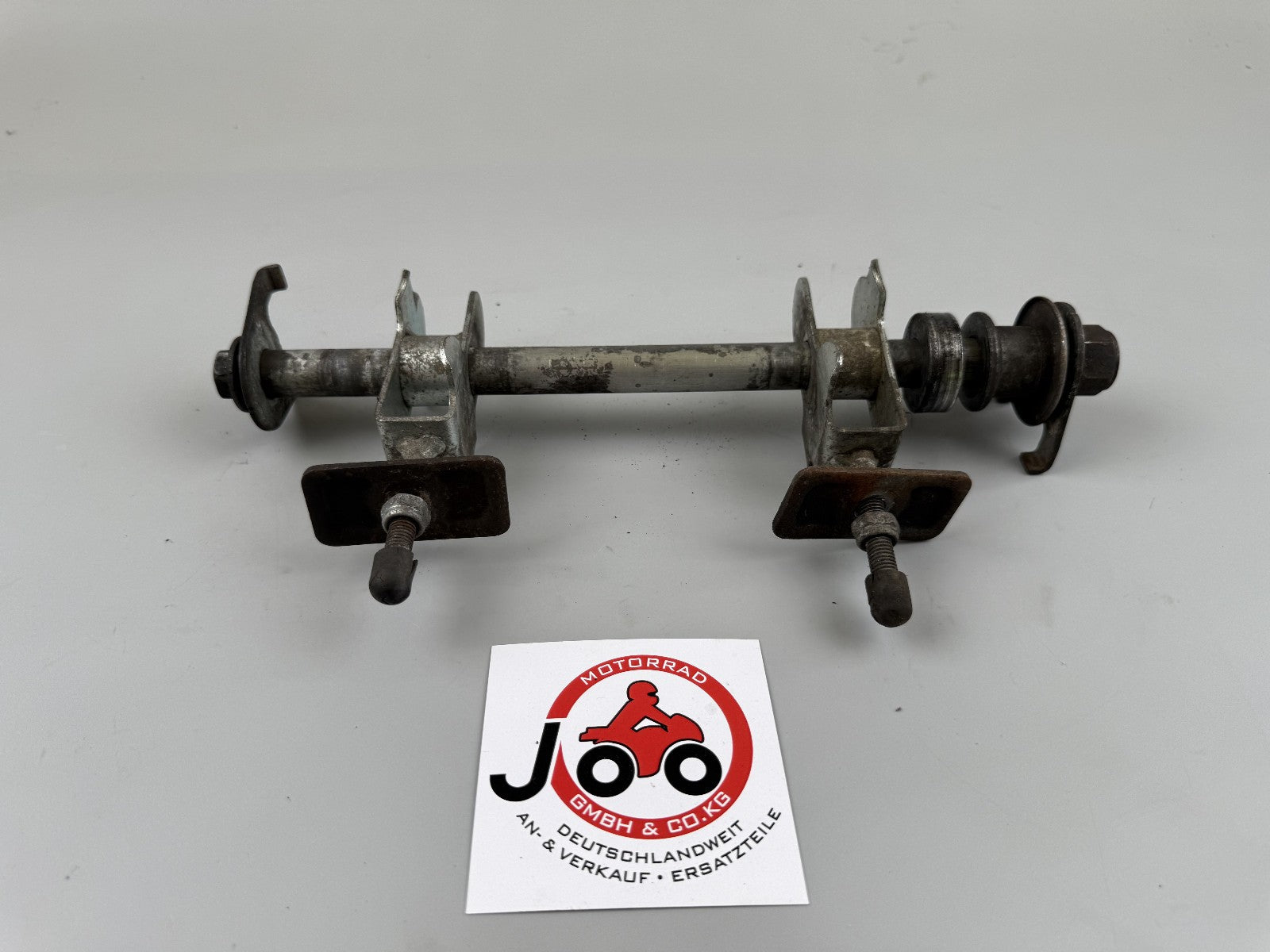 Suzuki GS500E GM51B Hinterradachse Achse Kettenspanner back Aufhängung Chain