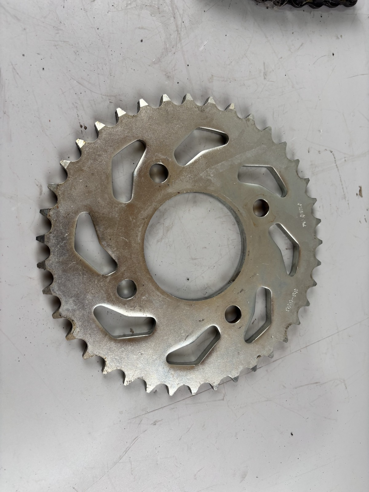 Yamaha XS400 2A2 Kettenkit Kettensatz Chain Kettenrad Ritzel