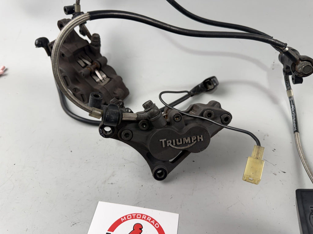 Triumph Speed Triple 900 T300B Bremsanlage Brake Bremse Sattel Bremse vorne