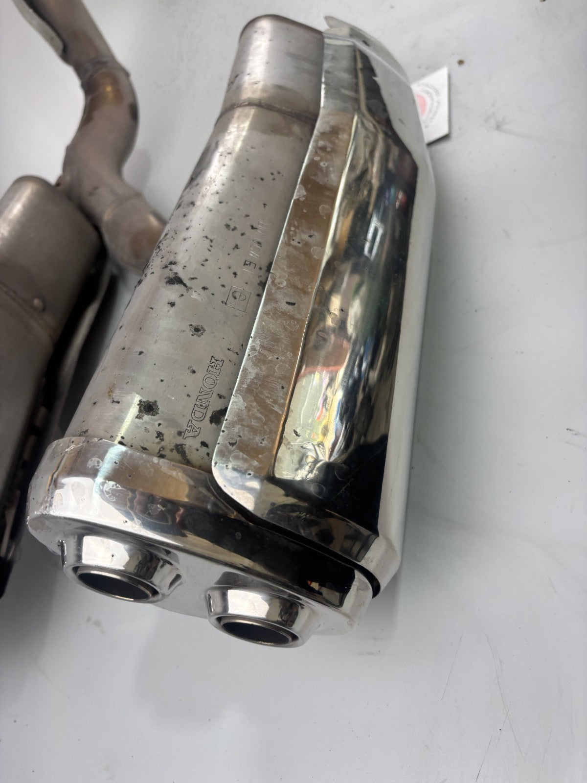 Honda VFR800 RC46/2 VTEC  Auspuff Exhaust Schalldämpfer Tröte Endtopf