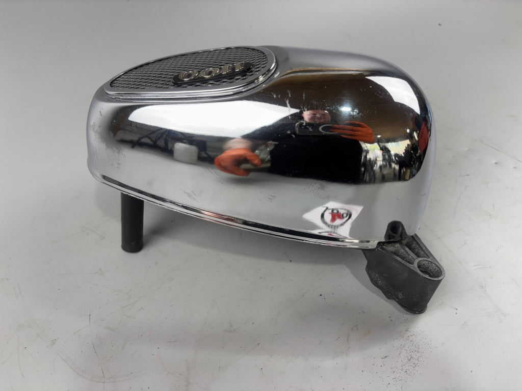 Yamaha XV1100 Virago  3LP Luftfilterkasten Seitenteil Chrome Cover links left