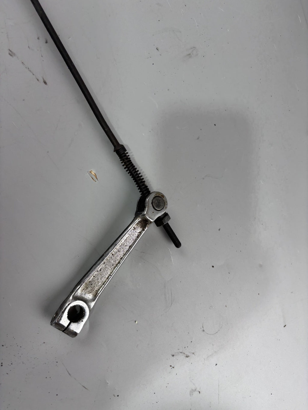 Honda CB 450 S PC 17 Bremsstange Verbindung Bremse Brake hinten