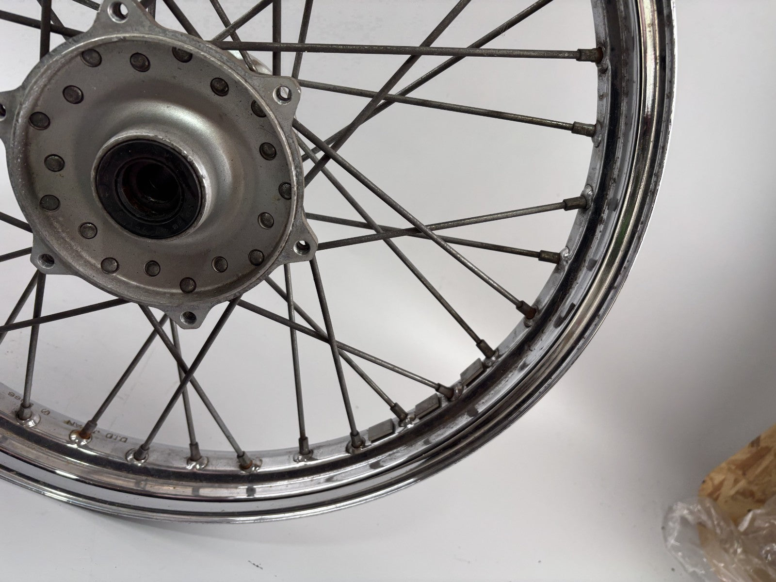 Yamaha XV535 3BR 2YL Virago Vorderradfelge Felge Rim Rad vorne front Reifen Rad