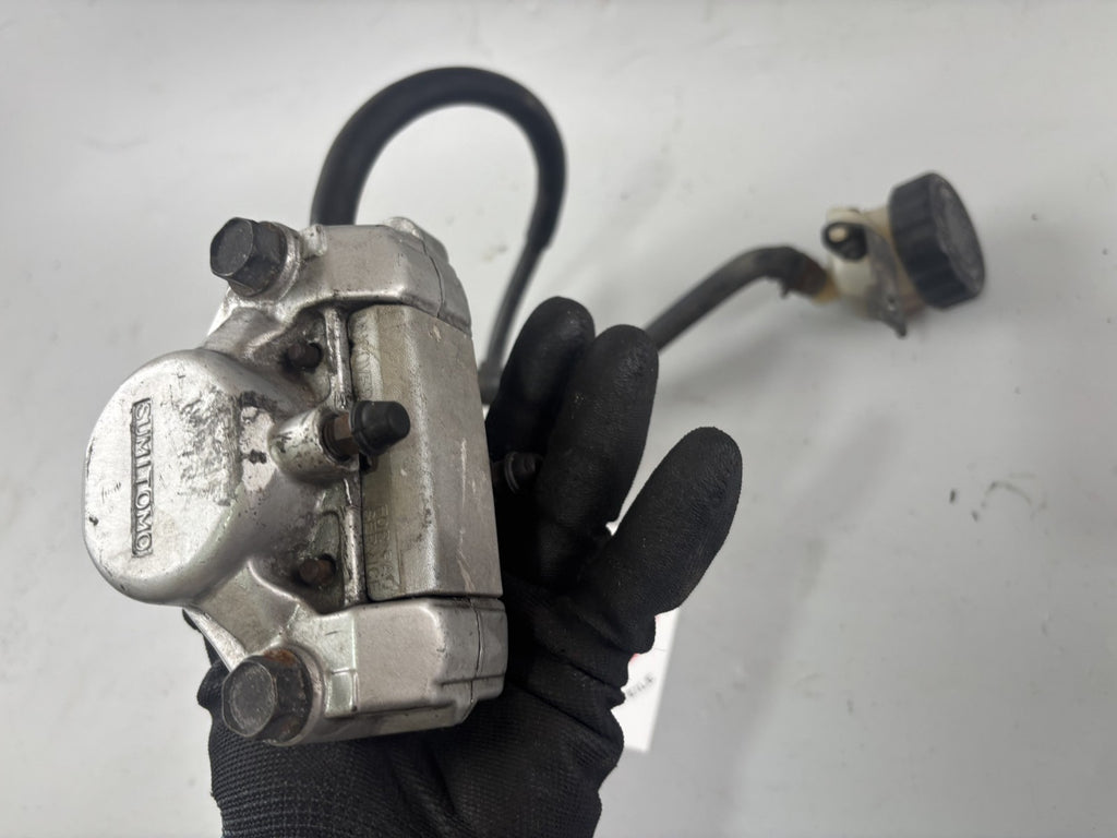 Yamaha TDM 850 3VD Bremsanlage Bremse Brake Bremspumpe Sattel hinten back