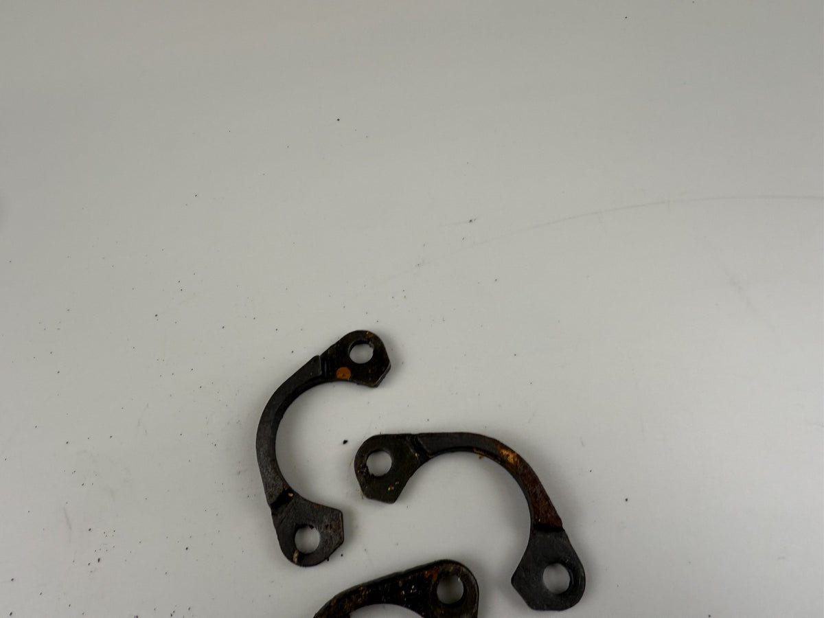 Kawasaki EX500A GPZ500S Krümmerhalter Halbmond Schellen Downpipe Engine Motor