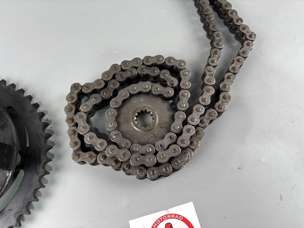 Yamaha YZF 1000 R Kettenkit Kettensatz Chain Kettenradträger Ritzel Chain
