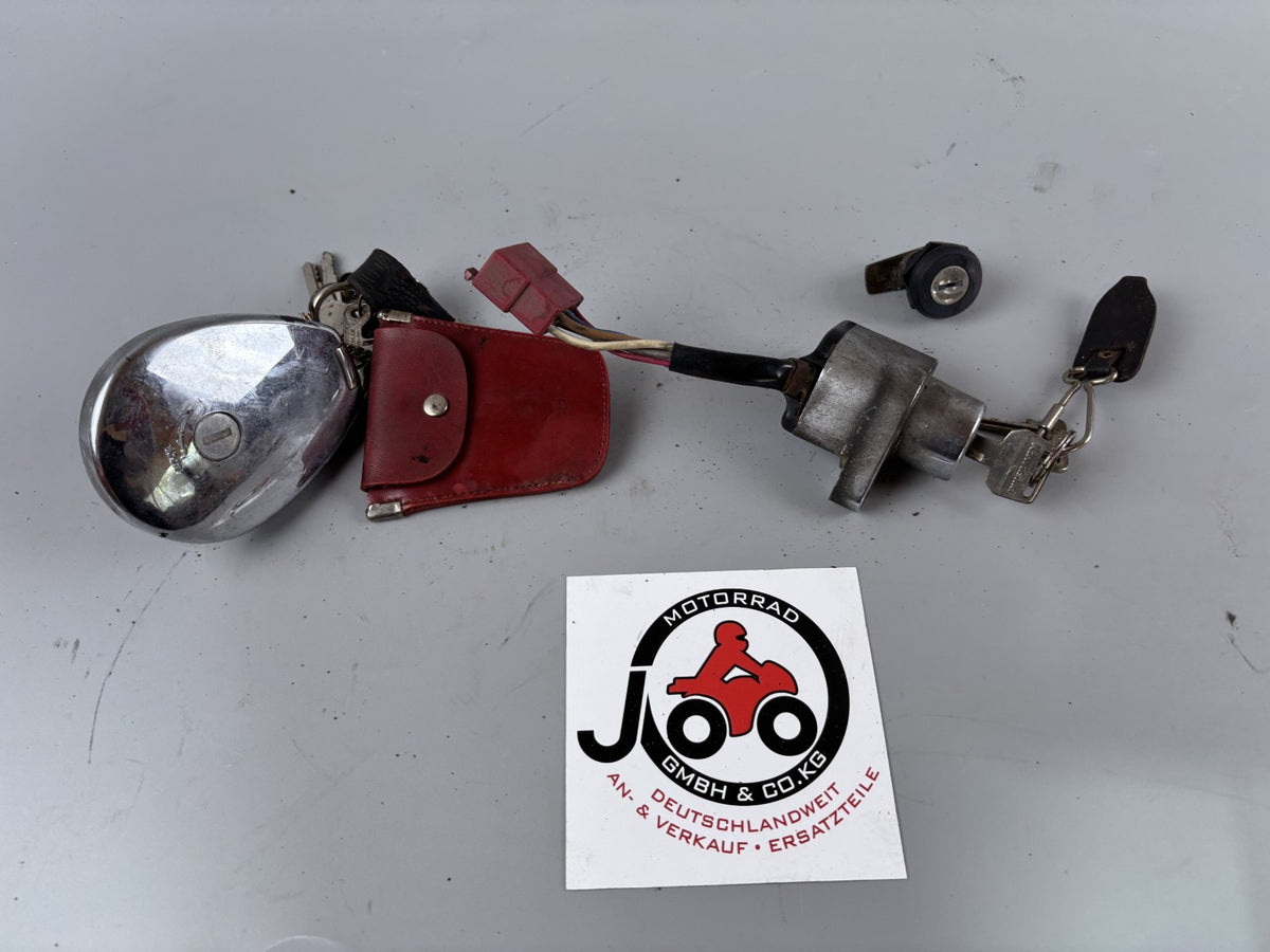 Kawasaki BN125A EL125 Eliminator Schlosssatz Key Lock Zündschloss Tankschloss