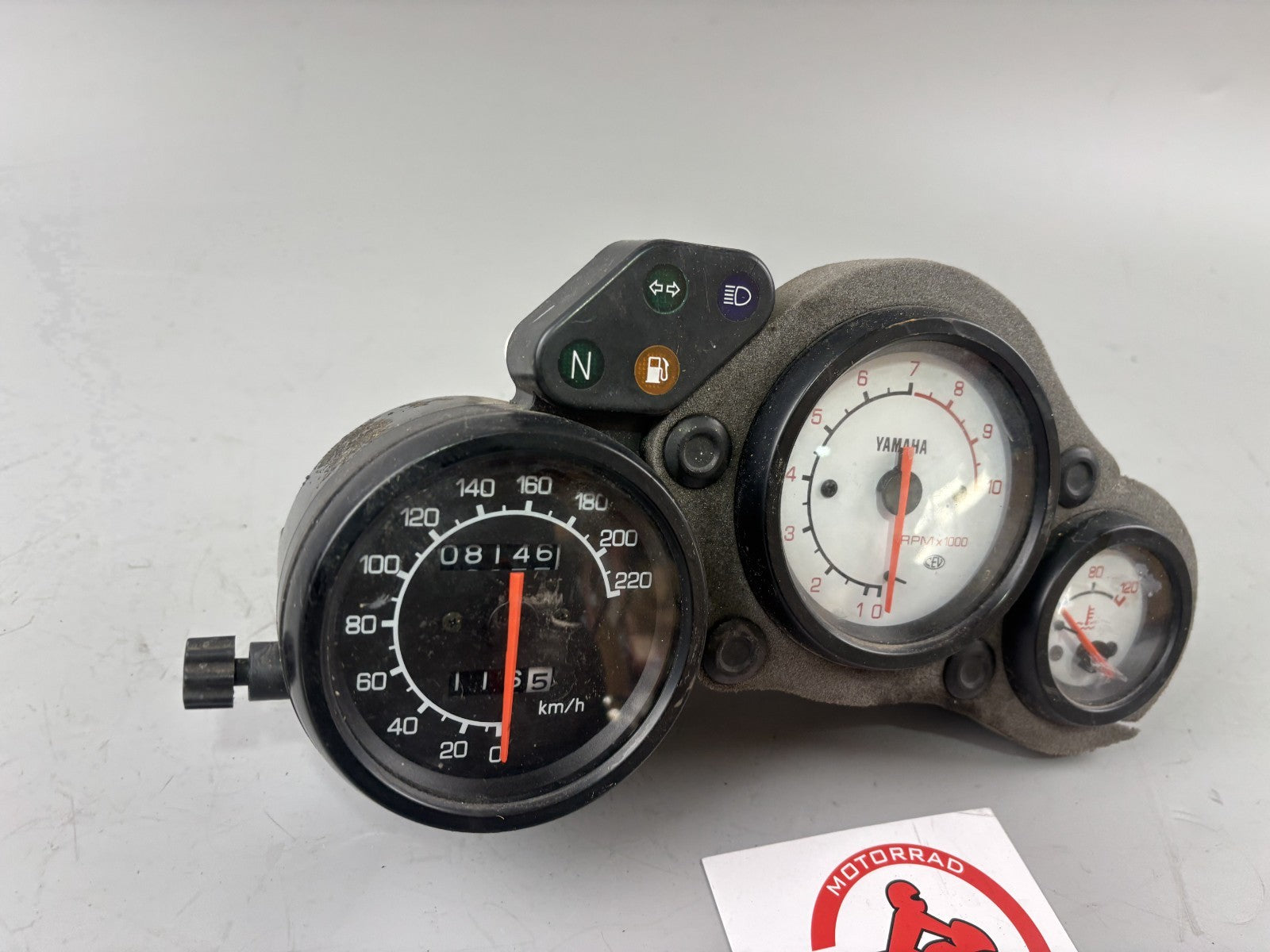 Yamaha SZR 660 Belgarda 4SU Tacho Cockpit Speedometer Instrumente DZM