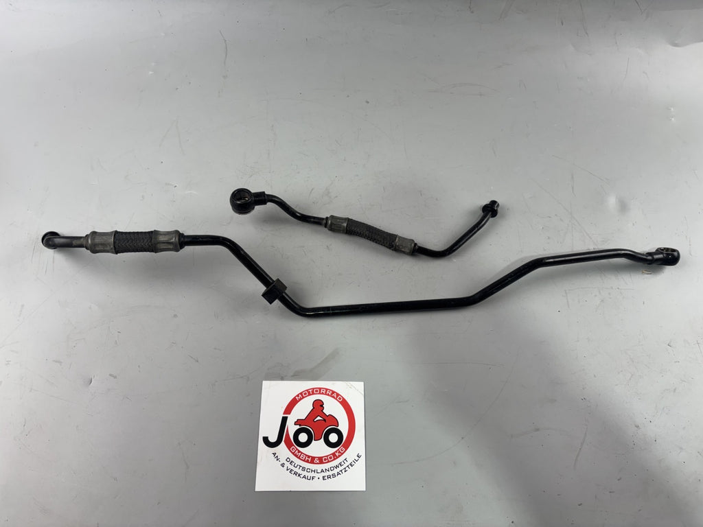 Honda SLR 650 Vigor FX 650 RD09 Ölleitung Pipeline Oel Cooler Kühler Motor