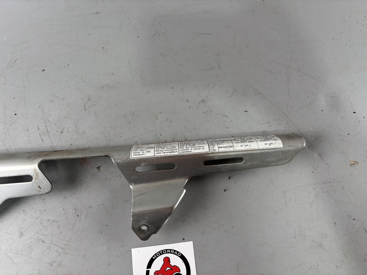 Suzuki GSX 750 AE Inazuma Kettenschutz Chain Protect Abdeckung Aluminium
