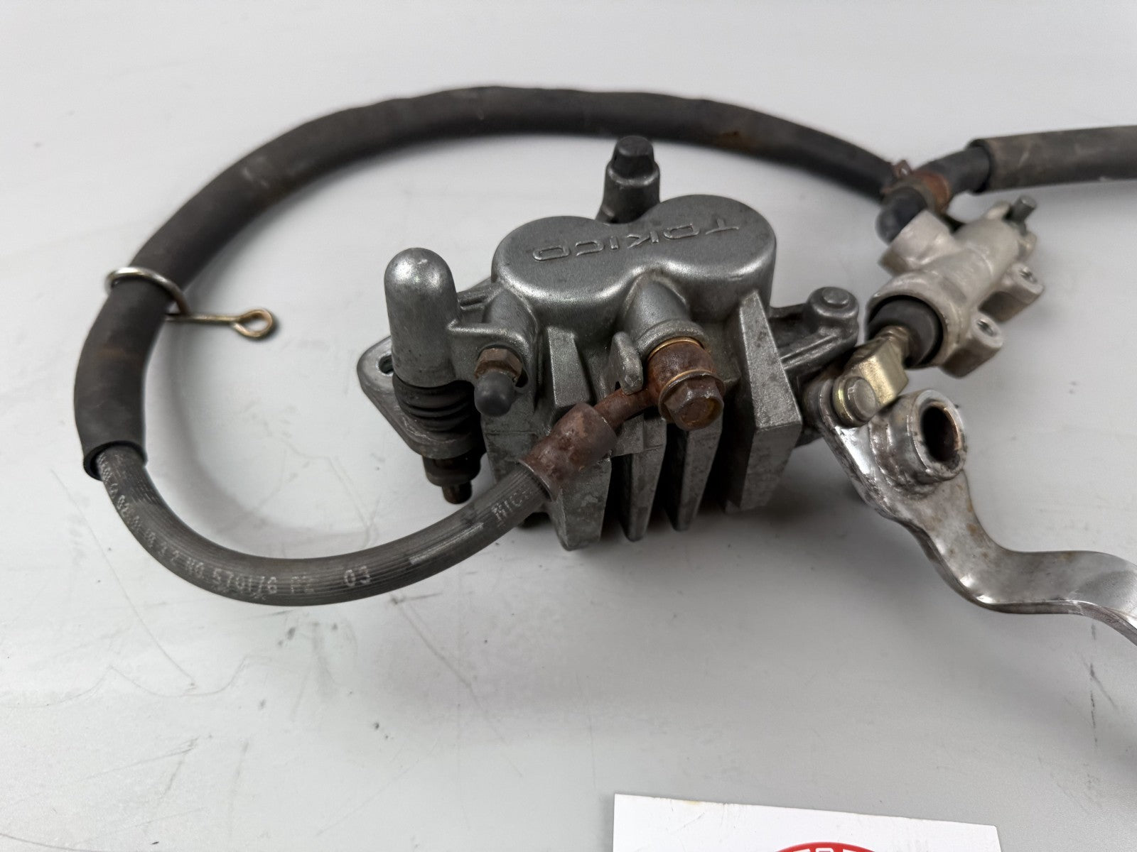 Kawasaki ZR-7 ZR750F Bremsanlage Brake Bremse Sattel Pumpe hinten back