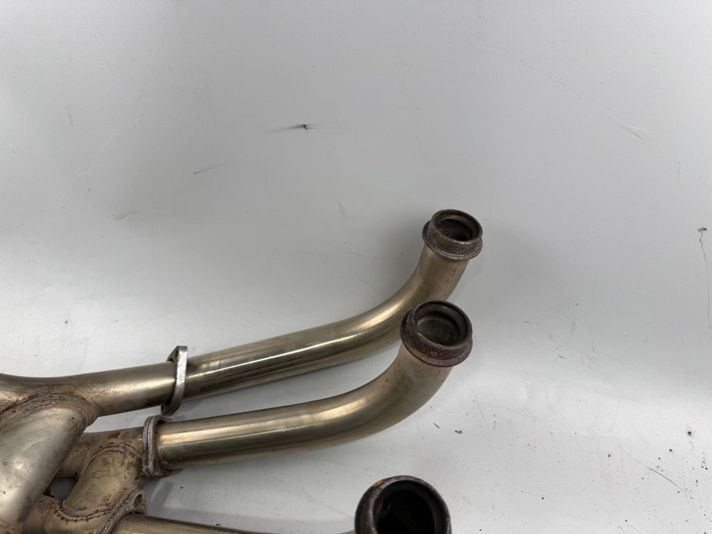Suzuki GSX 750 AE Inazuma Krümmer Downpipe Exhaust Auspuff Motor Engine