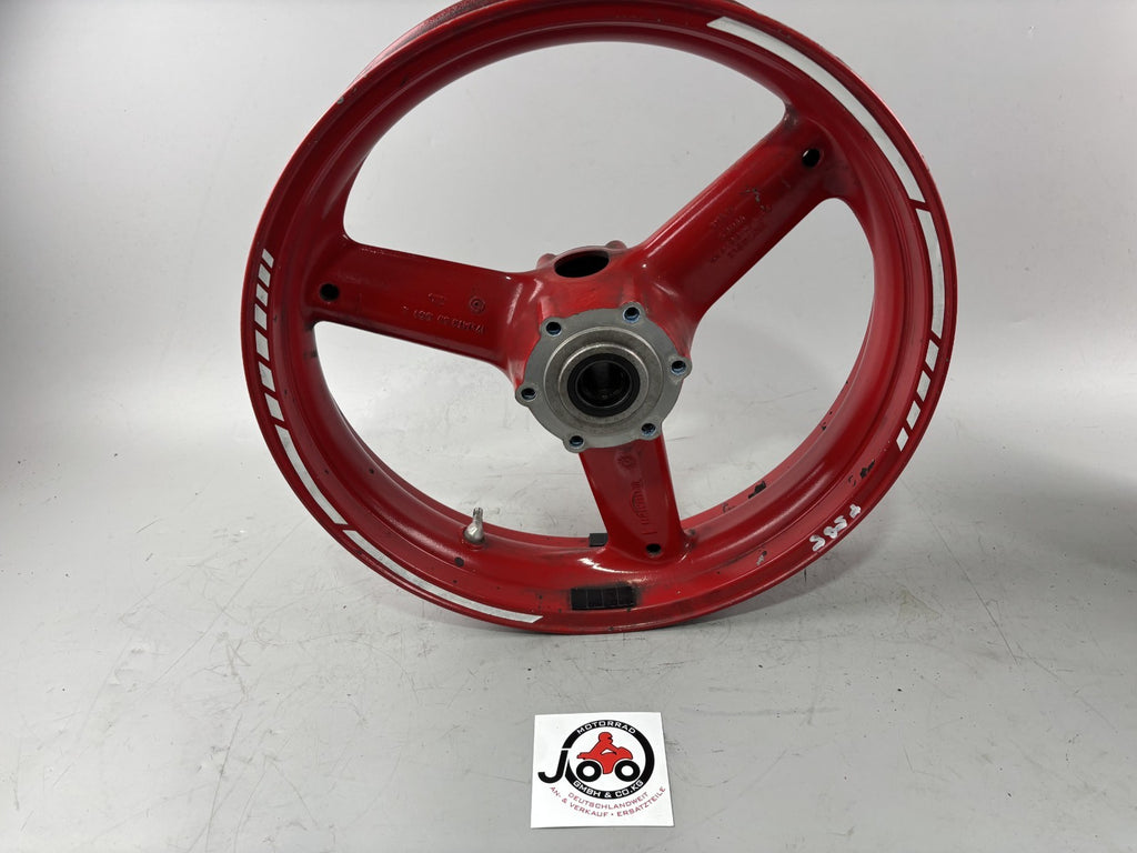 Triumph Daytona 955 T 595 Vorderradfelge Felge Rim Rad vorne front Reifen Rad