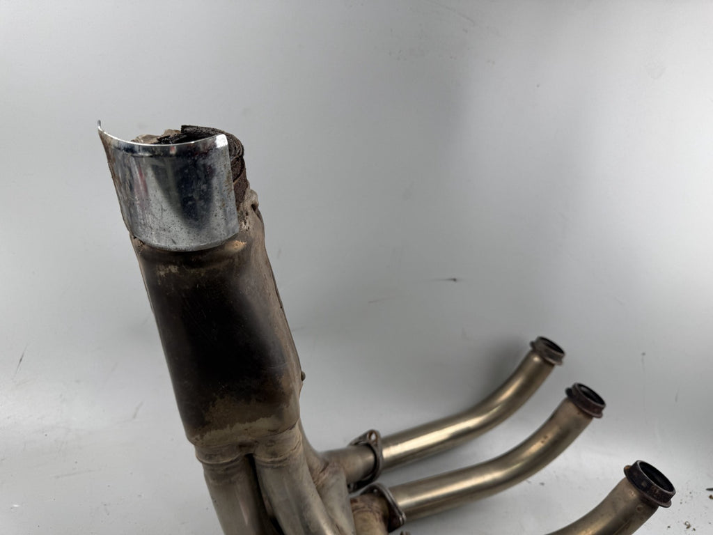Suzuki GSX 750 AE Inazuma Krümmer Downpipe Exhaust Auspuff Motor Engine