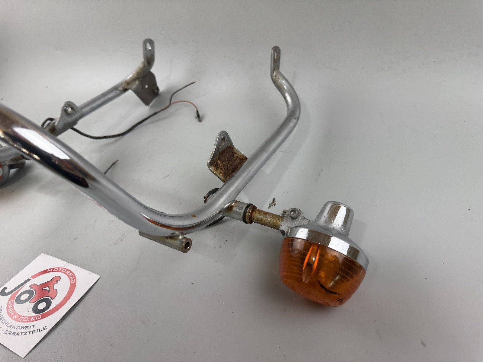 Honda CX500 Bügel Haltebügel hinten back Blinker Holder Halter