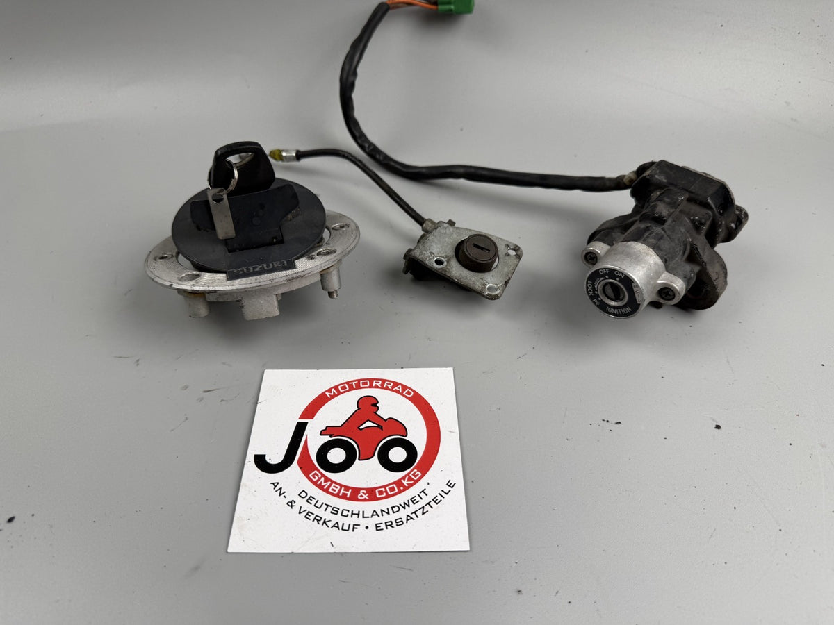 Suzuki GSX 750 AE Inazuma Schlosssatz Key Zündschloss Tankschloss Lock