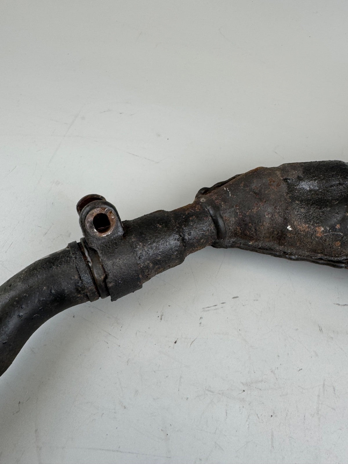 Suzuki DR 125 SF44A Auspuff Endrohr Endschalldämpfer Krümmer Krümmerrohr