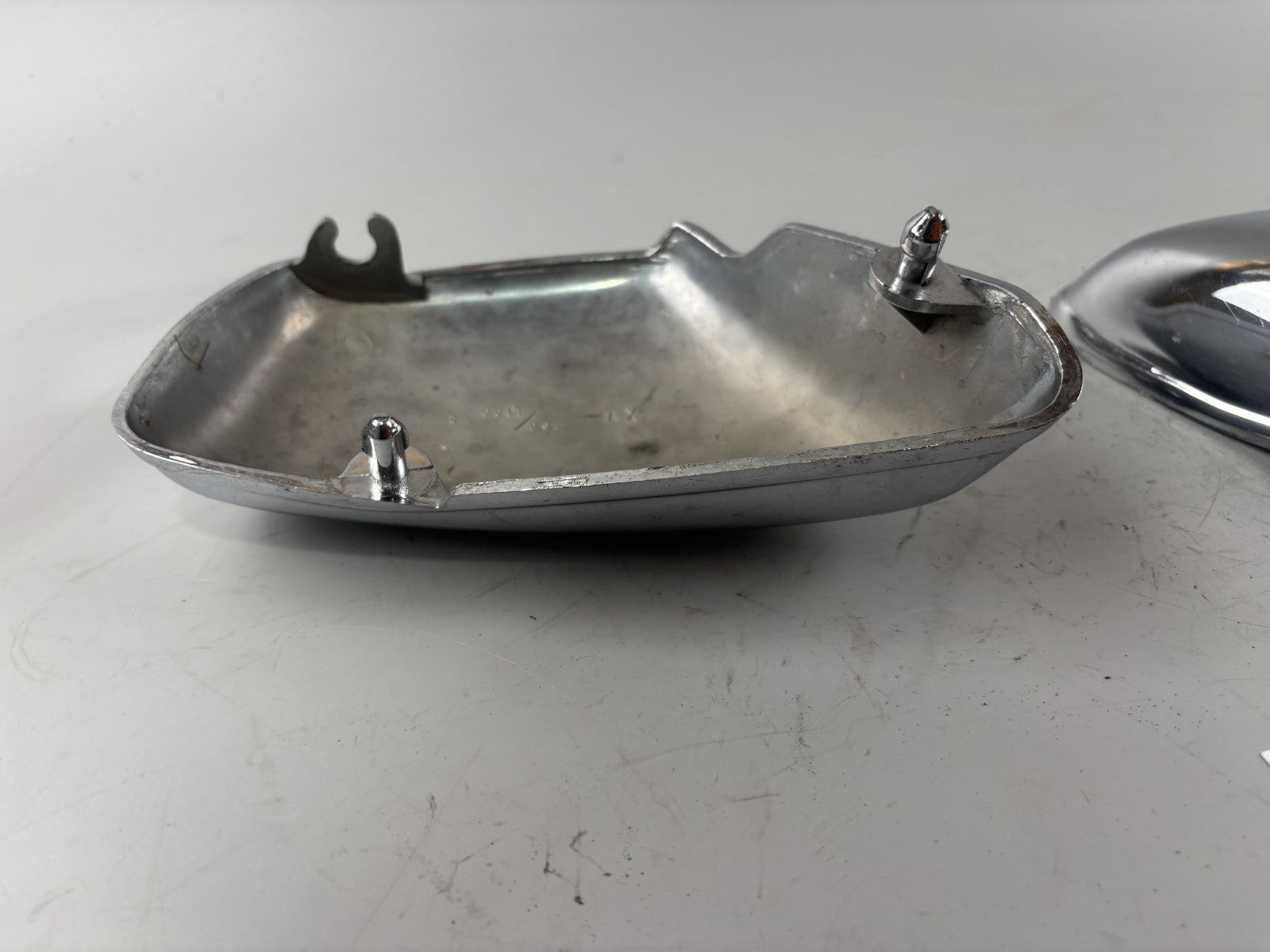 Yamaha XV1100 Virago 3LP Batterie Abdeckung Seitendeckel Seitenteil Cover