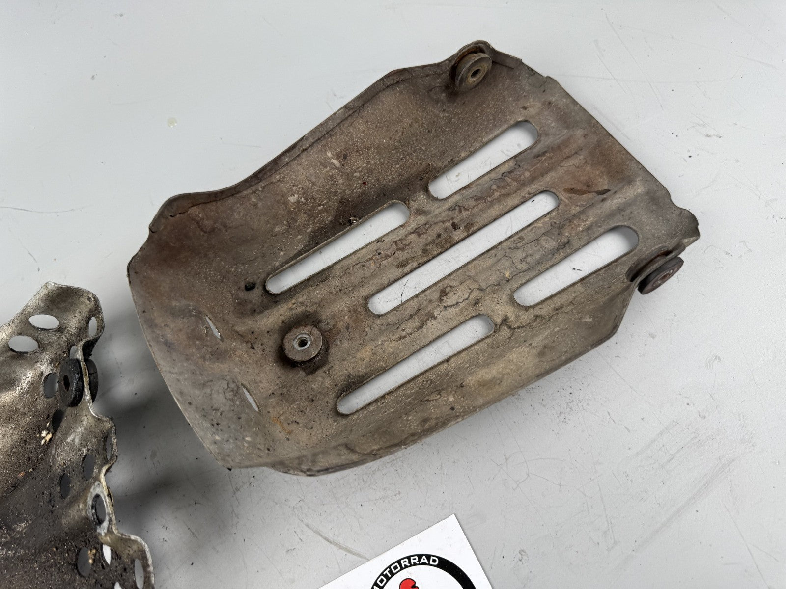 Honda XL350 R ND03 Motorschutz Unterfahrschutz Skid Plate Wanne