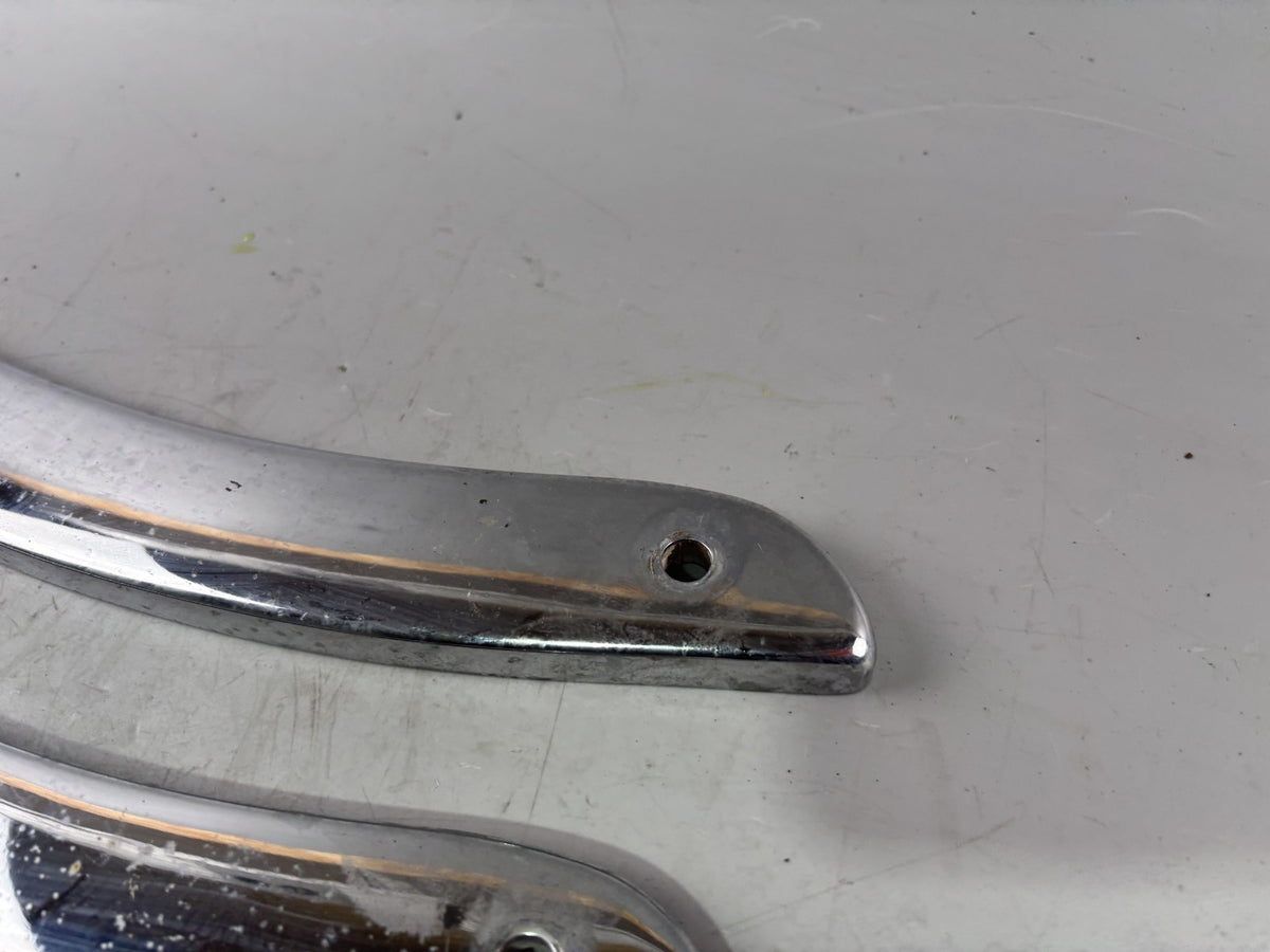 Kawasaki EL250 252 Eliminator Chromeabdeckung Cover Deckel Seitendeckel