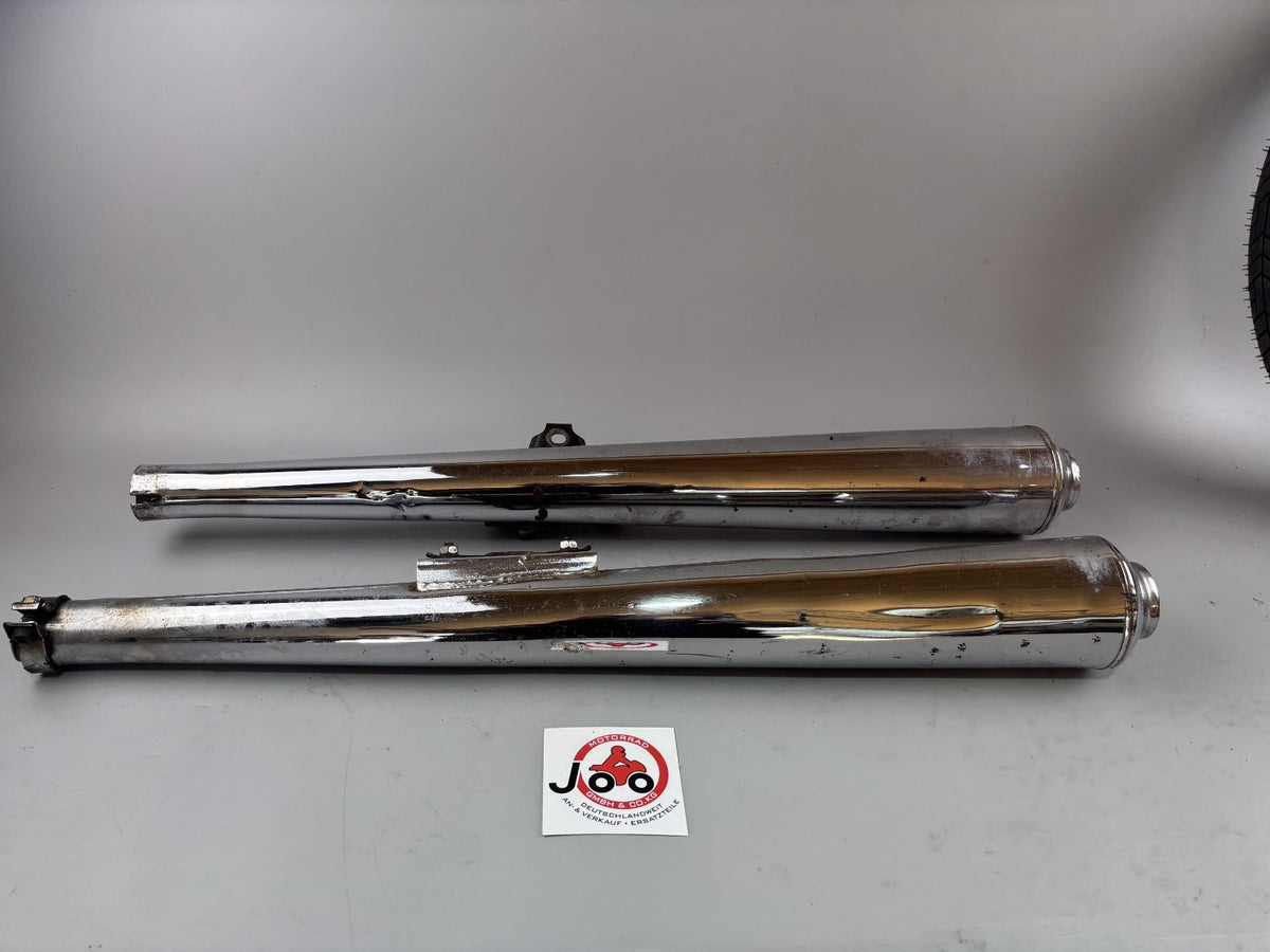 Yamaha XS400 2A2 Auspuff Endtopf Schalldämpfer Exhaust